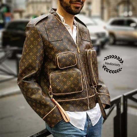 louis vuitton military jacket|louis vuitton jacket with pouches.